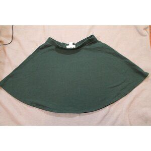 Forever 21 Green Skirt Size Medium Cotton‎ Spandex summer lightweight basic